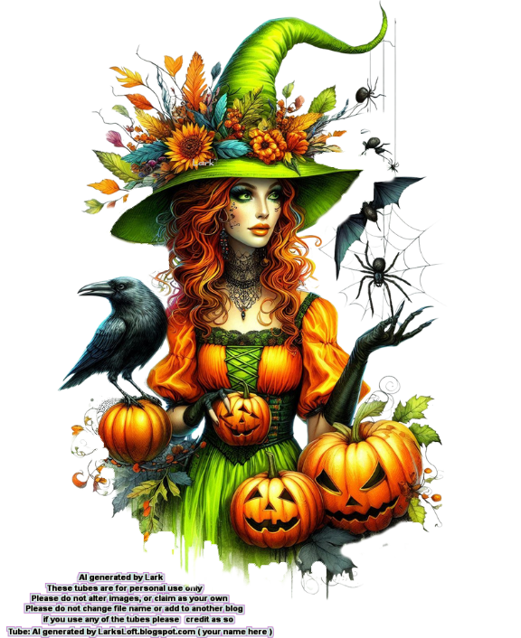 witch and pumpkins13