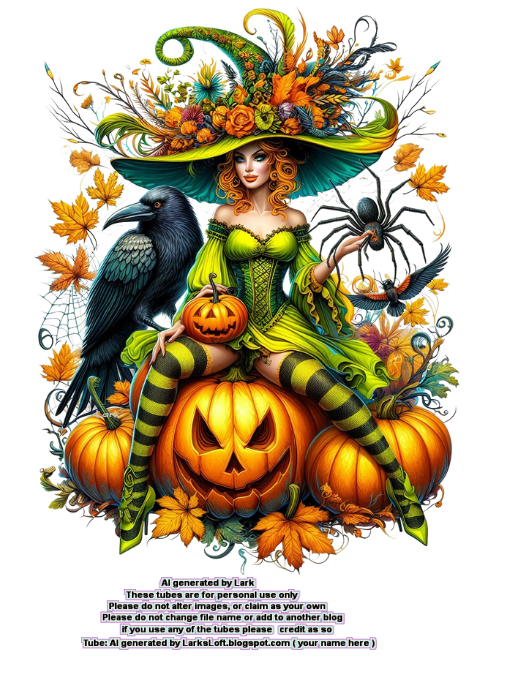 witch and pumpkins3