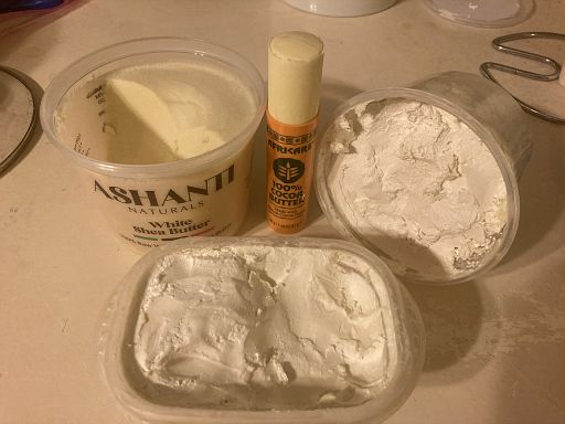 Hard Shea Butter Mix - Shea Butter + Cocoa Butter + Olive Oil (Not Pictured) Hard Shea Butter Mix - Shea Butter + Cocoa Butter + Olive Oil (Not Pictured)