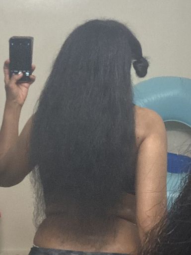 Another View of the Blow Dried Hair