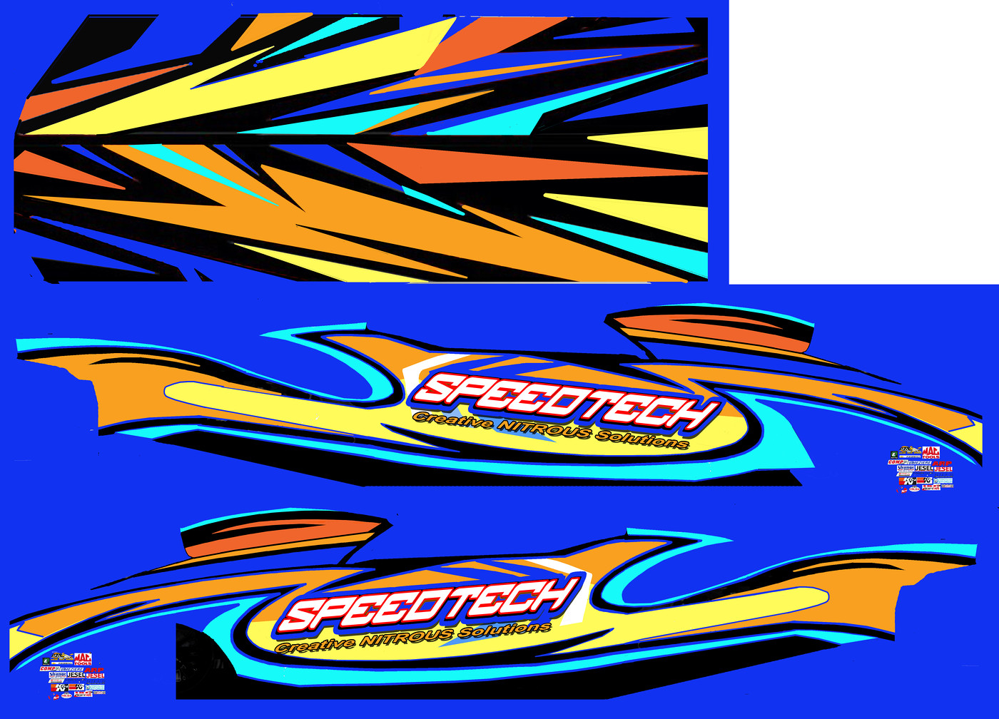 Photo: speedtech 4 5inch-print-small | NHRA - Drag Decals album ...