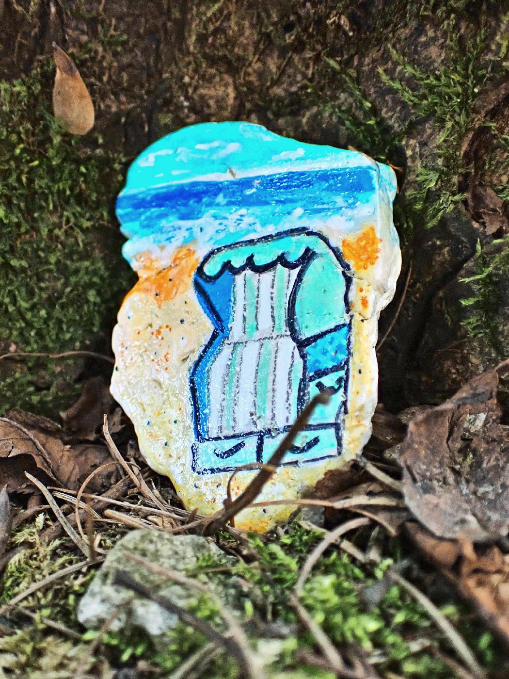 Freundlicher Stein