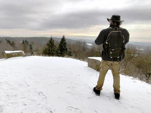 Auf dem Steinberggipfel