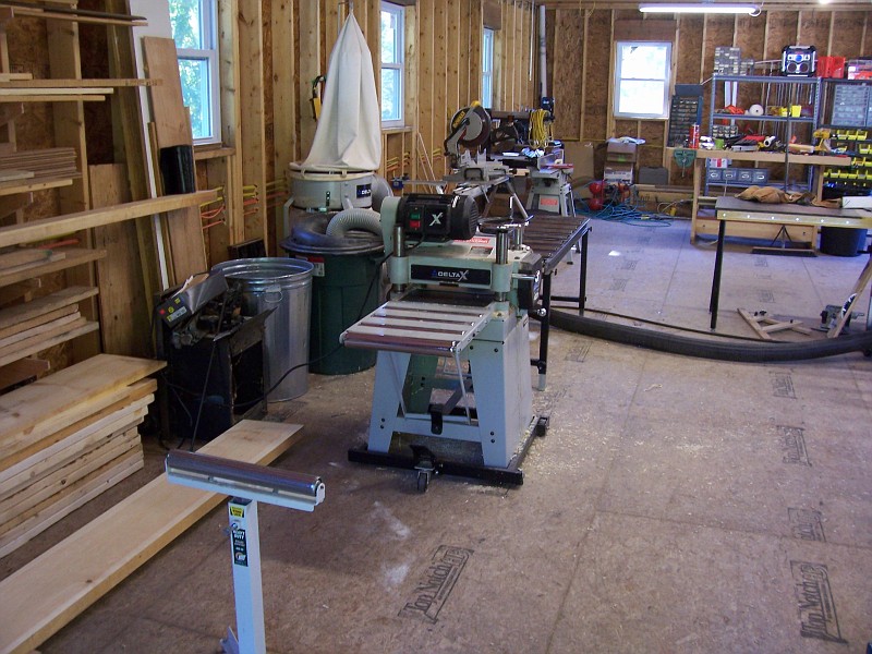Photo: Garage 058 The New Woodworking Shop on the 2nd 