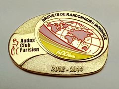 Medaille 600 km