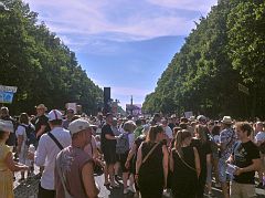 Blick Richtung Siegessäule